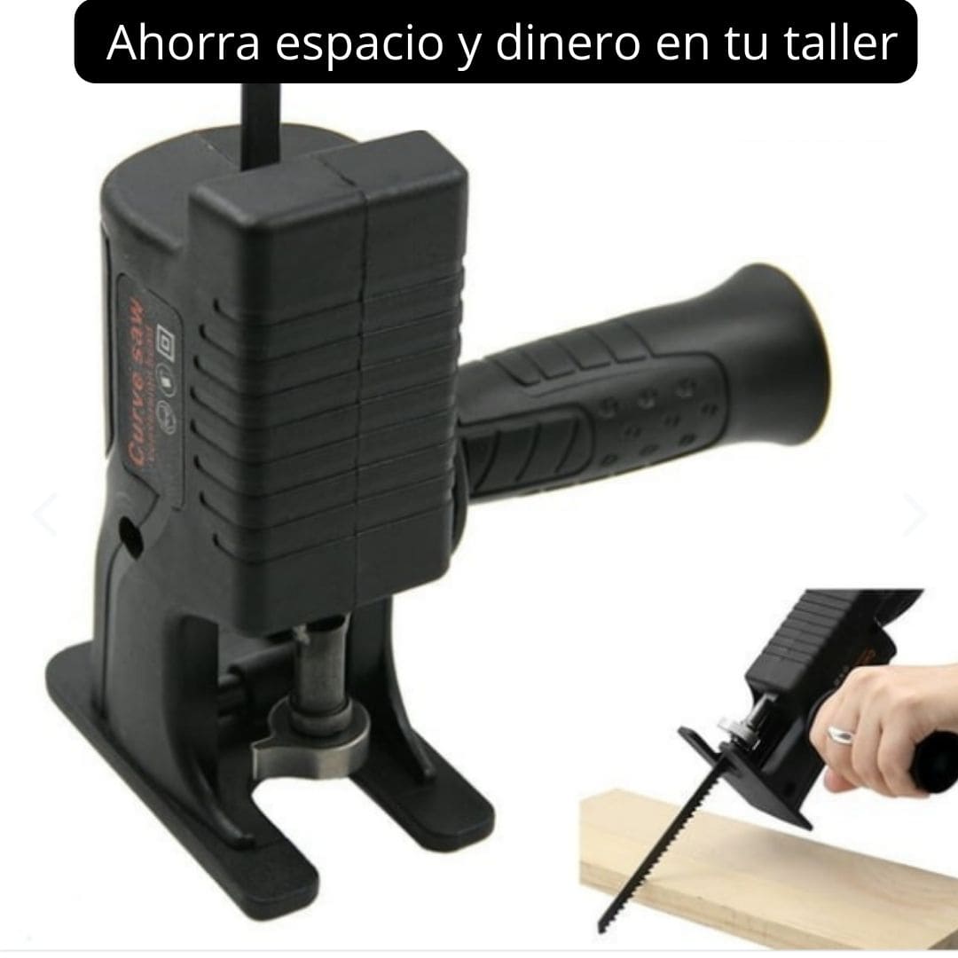 Convierte tu taladro en sierra eléctrica fácil y económico Sierra Taladro 2 en 1 original en Colombia
