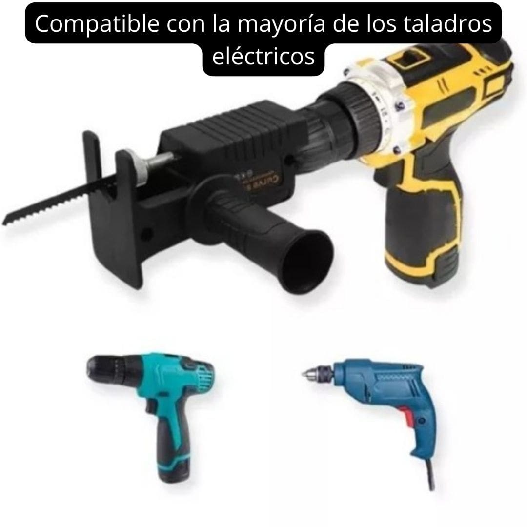 Compra Sierra Taladro 2 en 1 con oferta especial incluye 3 hojas de sierra gratis envío gratis Colombia